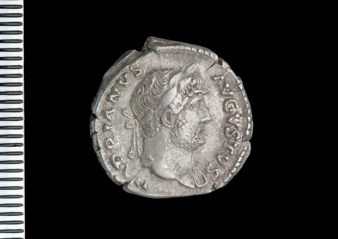 silver denarius (obv.)