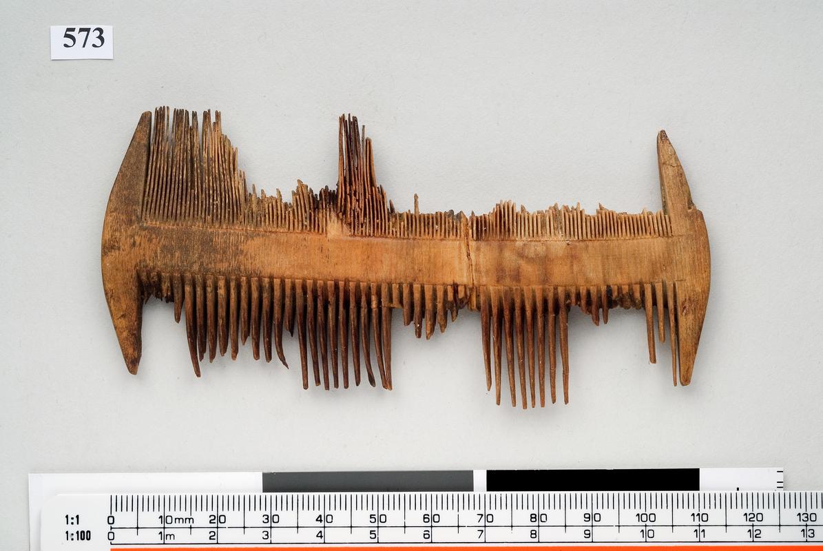 Roman wooden comb