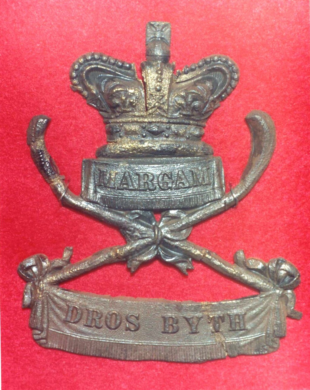 Glamorgan Volunteers Military Badge