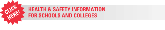 Health & Safety Information for Schools & Colleges