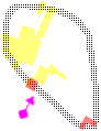 Site plan - wall trench