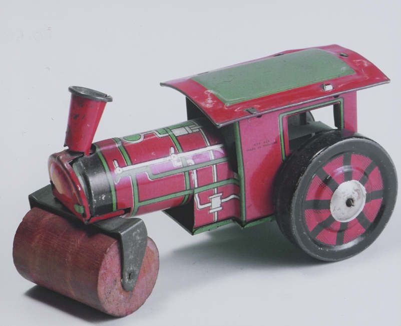 Toy steamroller made by Glamtoys Ltd