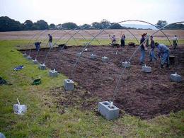 Cleaning up Mark Lewis' trench