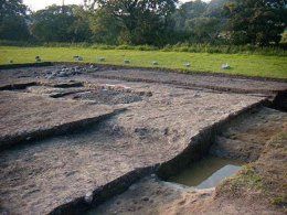 General shot of Mark Lewis' trench.