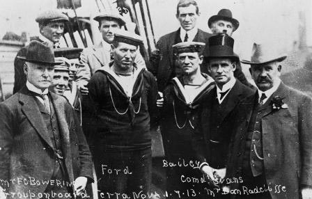 Aboard the Terra Nova in Cardiff, 17 June 1913.