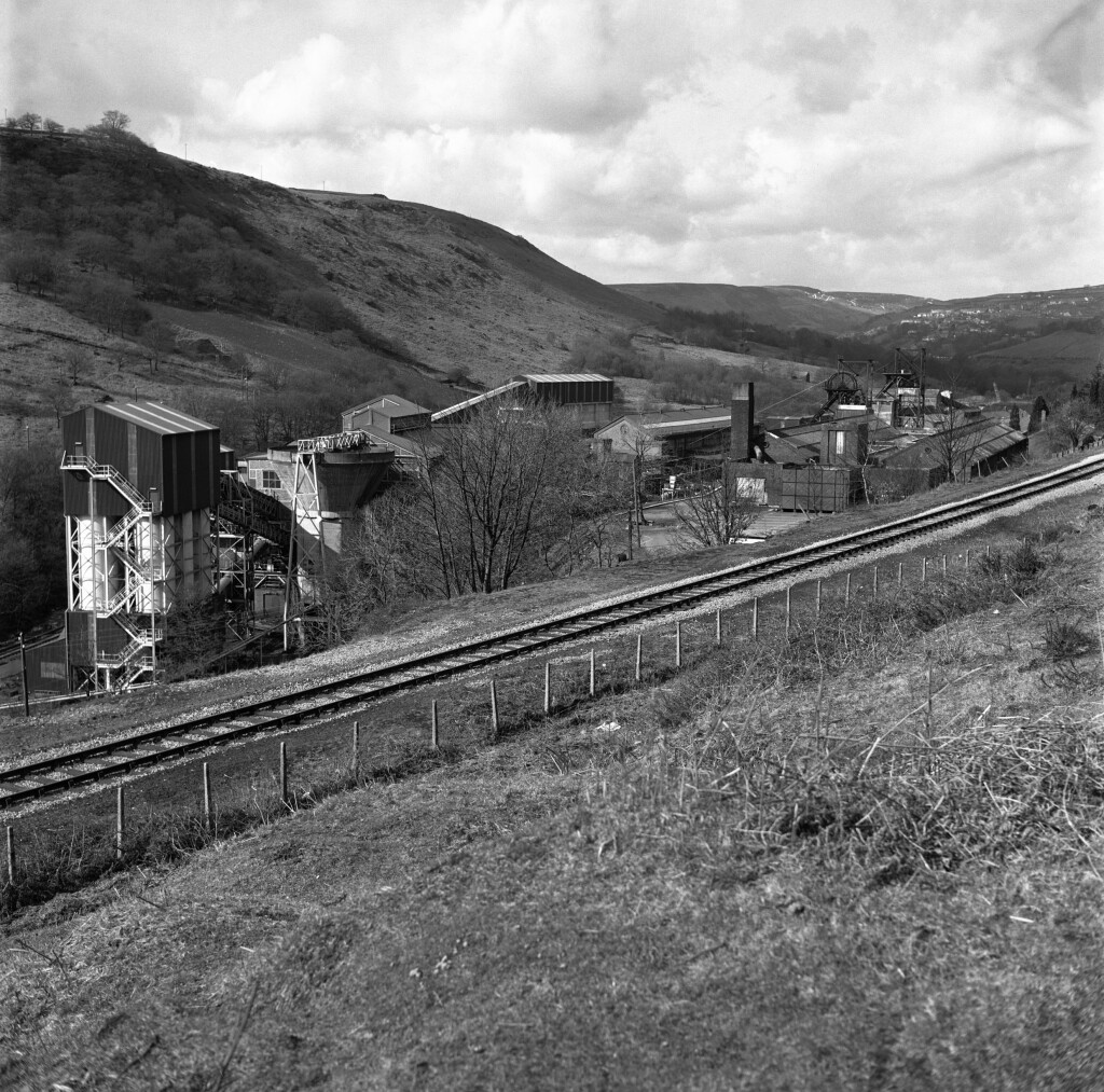 Taff Merthyr Colliery in the late 1970s.