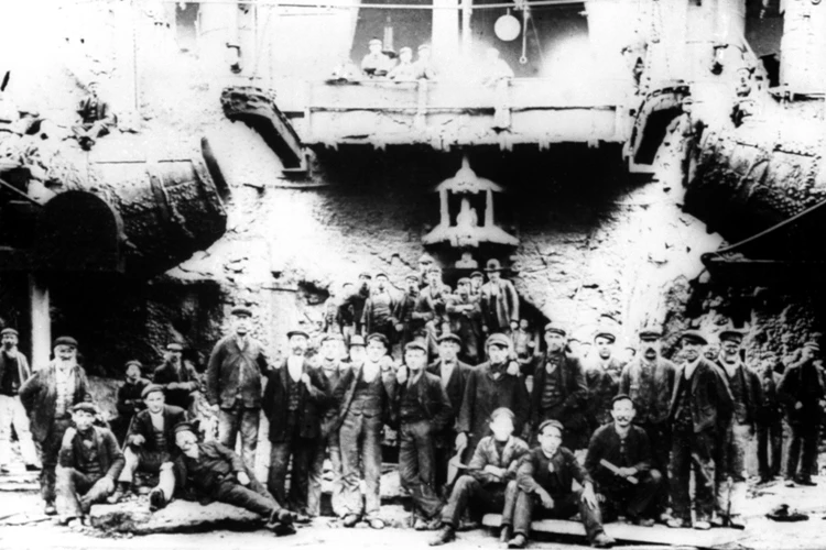 Bessemer Converters - one of the first two installations in Britain