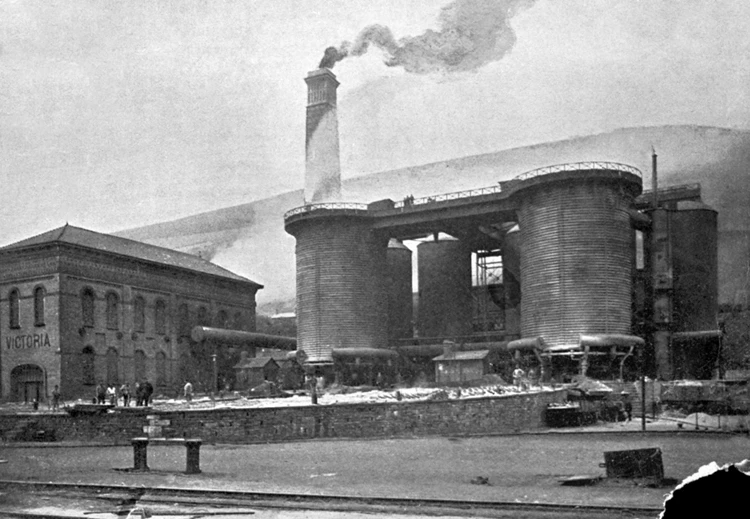 The last act of expansion was the rebuilding of the two Victoria Furnaces in 1882.  