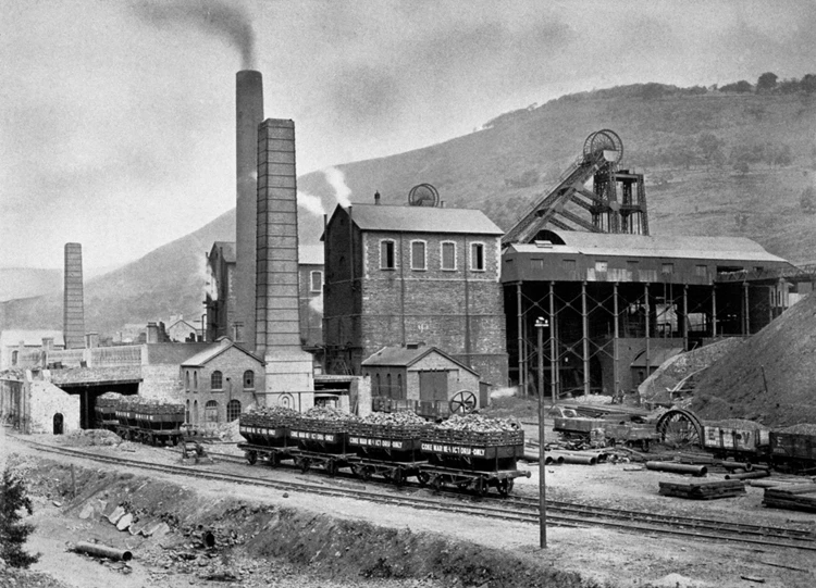 Marine Colliery, 1907:  Coke for the furnaces