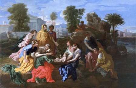 Nicolas Poussin (1594 - 1665), <em>The Finding of Moses</em>