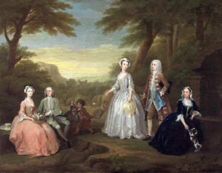 William Hogarth (1697 - 1764), <em>The Jones Family Conversation Piece</em>