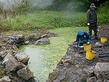 early medieval pool