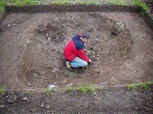 The pit in the Hot Spot Trench is finished