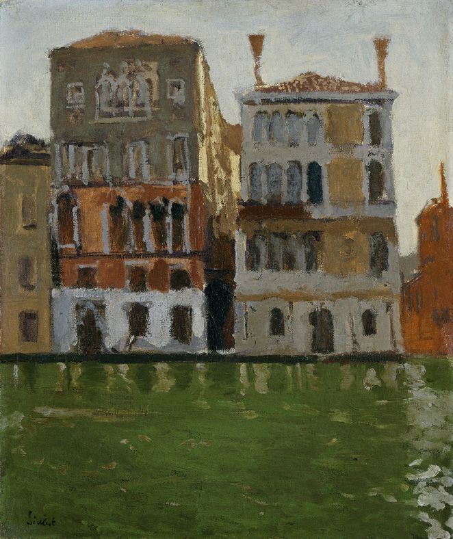 NMW A 210, Walter Richard Sickert, Palazzo Eleonara Duse, Venice, 1901