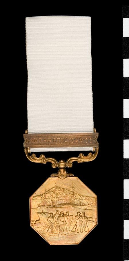 Dilwyn John's Polar Medal.