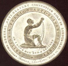 image of a kneeling slave was commissioned by the Abolition Society from the potter Josiah Wedgwood in 1788.