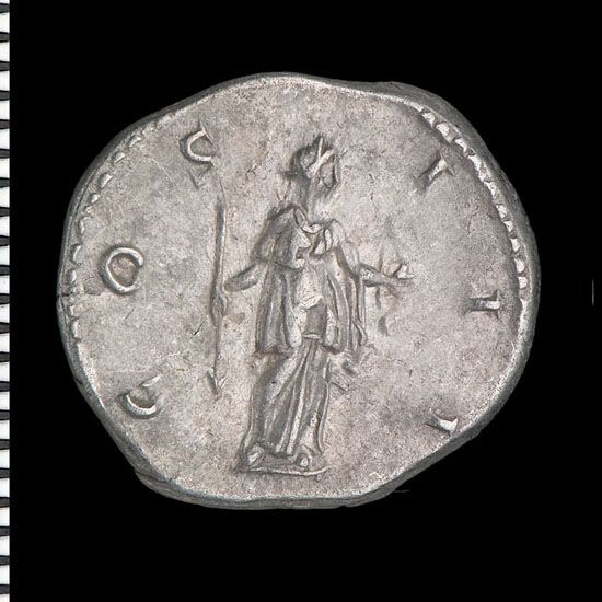 Diana, goddess of hunting and fertility [Hadrian]