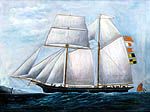 The schooner Hannah Jane of Porthmadog