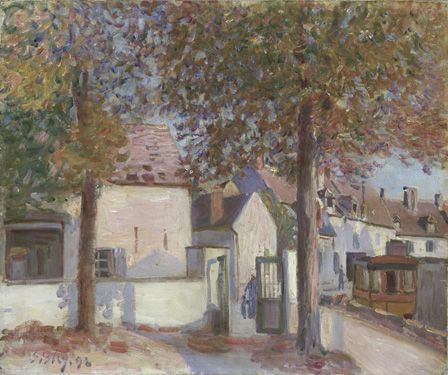 Moret-sur-Loing (Rue de Fosses), 1892 (oil on canvas)