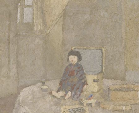 The Japenese Doll, 1920s (oil on canvas)
