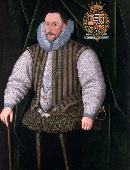 Henry Herbert (c.1531-1604) 2nd Earl of Pembroke, c.1590 (oil on canvas)