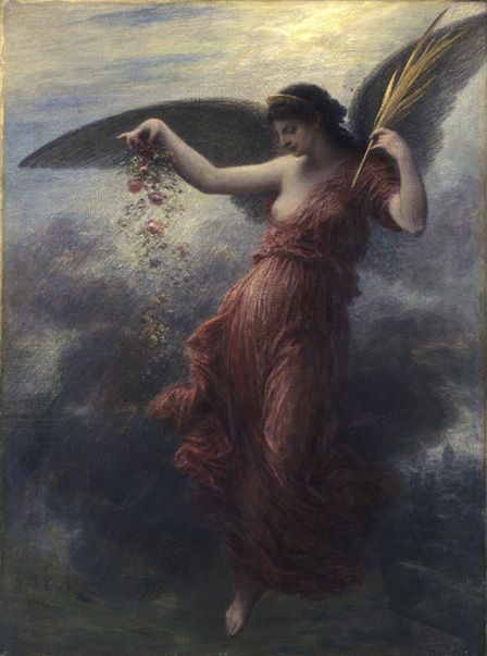Immortality, 1889 (oil on canvas)