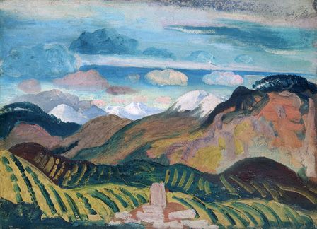 Vernet (Provencal Landscape), 1912 (oil on canvas)