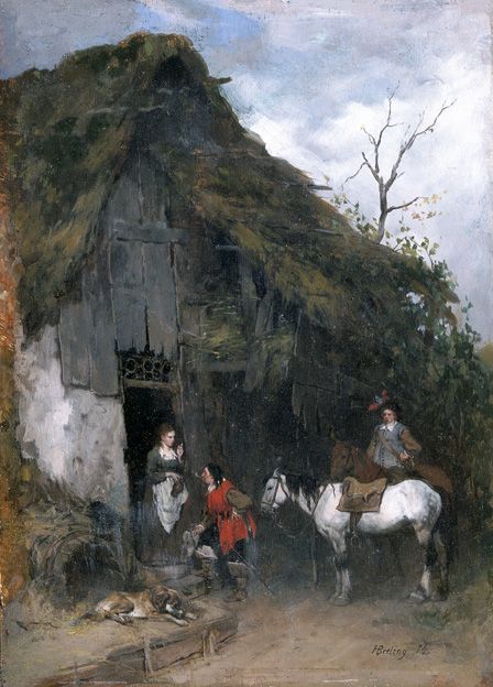 Refreshment by the Way, 1874 (oil on board)