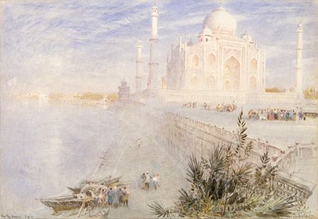 Taj Mahal, 1896 (w/c on paper)