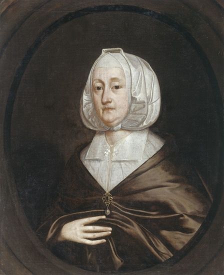 Fig.3: Unknown British artist, <em>Lady Mutton</em>, about 1640, NMW A 3742