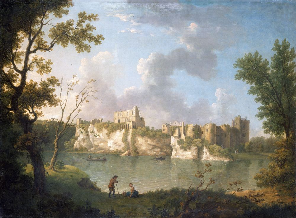 Chepstow Castle (oil on canvas)