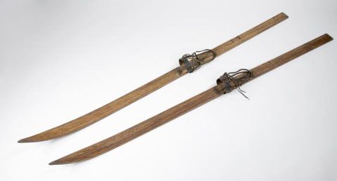 Skis from Scott's British Antarctic (Terra Nova) Expedition 1910-13