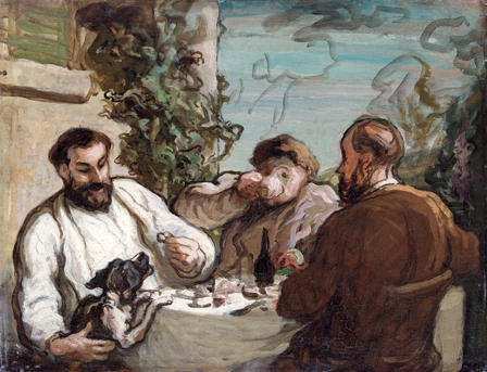Lunch in the Country, 1868, Honore Daumier