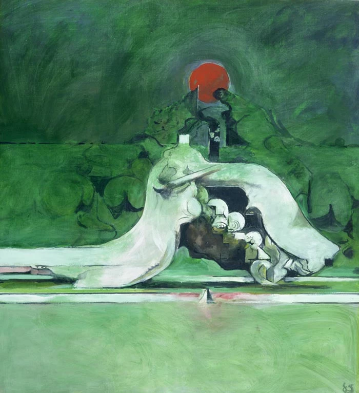 SUTHERLAND, Graham <em>Untitled (Wavelike Form)</em>, 1976 (NMW A 2271)
