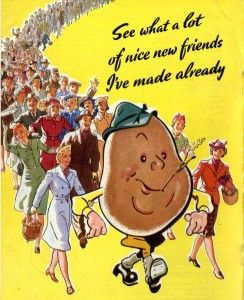 Potato Pete and friends