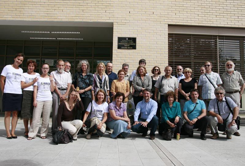 Members of the IGCP 575 team at Zagreb (2011).