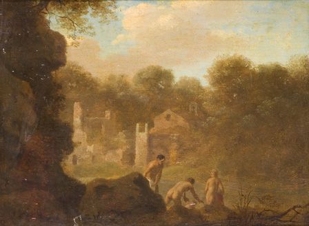 Landscape with Nymphs bathing