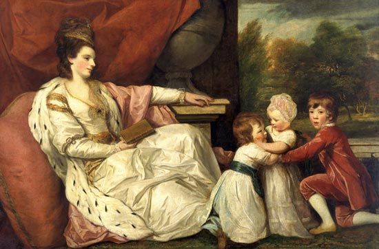 Charlotte Grenville and her children
