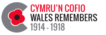 Wales Remembers logo