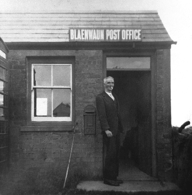 Wales's smallest post office at Blaenwaun, Carmarthenshire