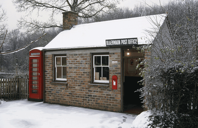 Blaenwaen Post Office at St Fagans National Museum of History