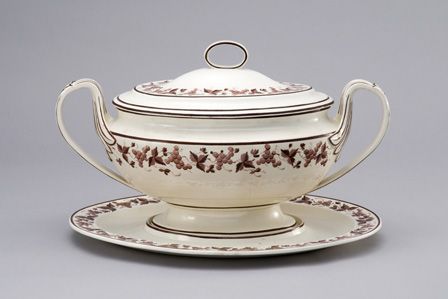 tureen, cover and stand