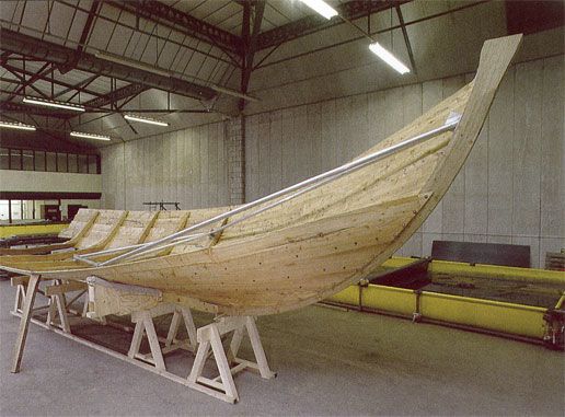 A reconstructed model of the Boat