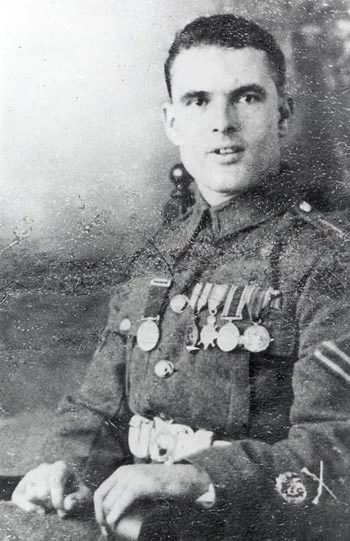 Walter Cleall, winner of the Albert Medal. Image copyright Kenneth Williams.