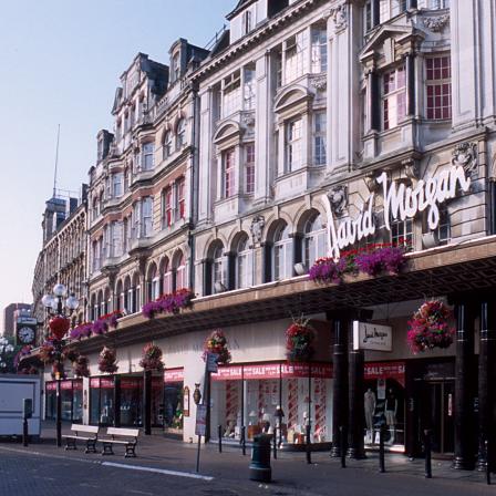 David Morgan's department store opened in Cardiff in 1879. The store provided important support for the Brynmawr Furniture Company between 1932 and 1940.