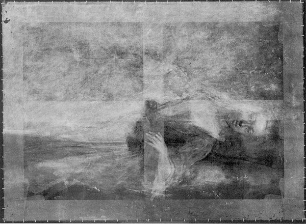 Dolbadarn Castle X-ray image 