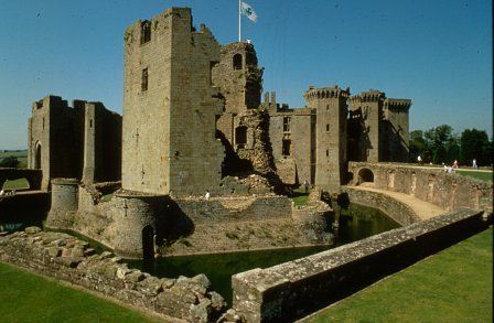 Raglan Castle.