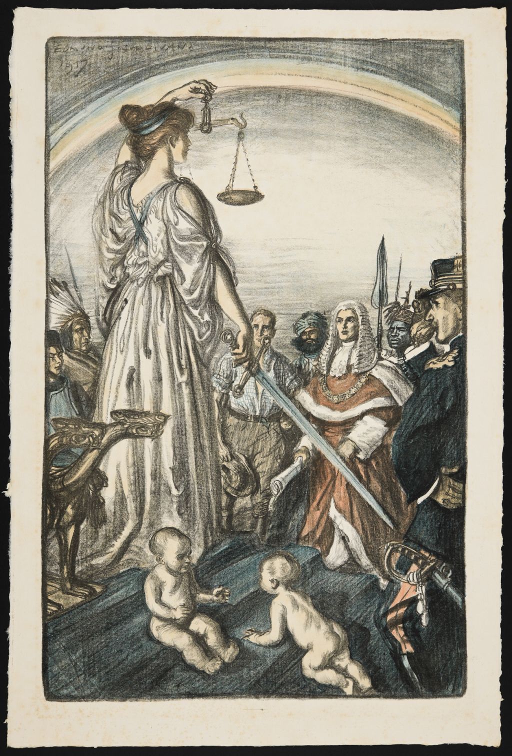 The Reign of Justice - Edmund J. Sullivan