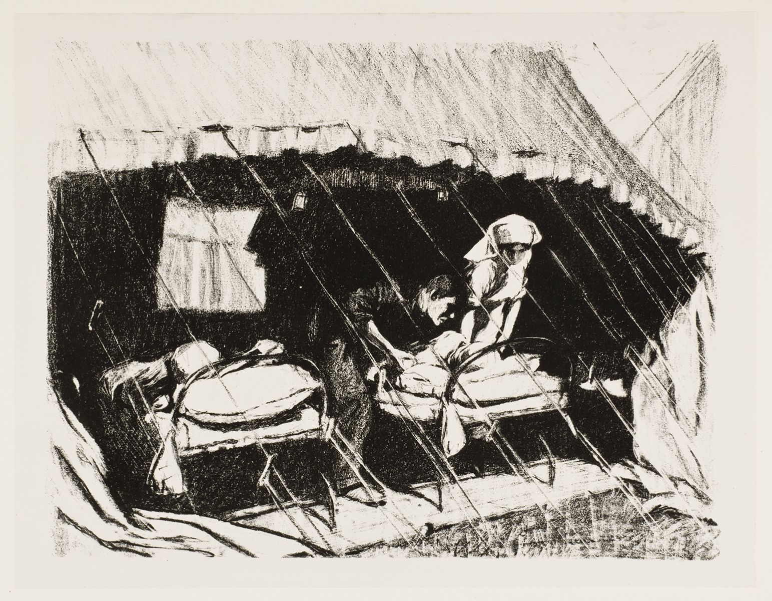Casualty Clearing Station in France - Claude Shepperson