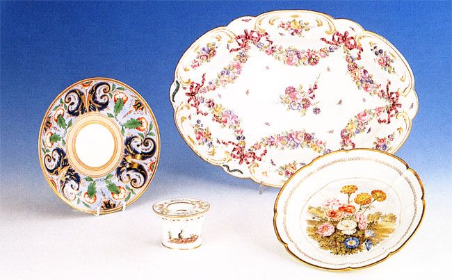Porcelain collection.
